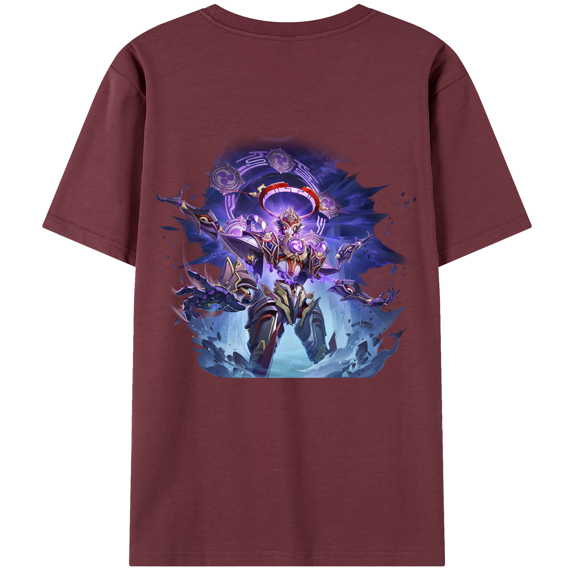 げんし神 さんペい genshin Sanpei 綿100％半袖Tシャツ（背面プリント）
